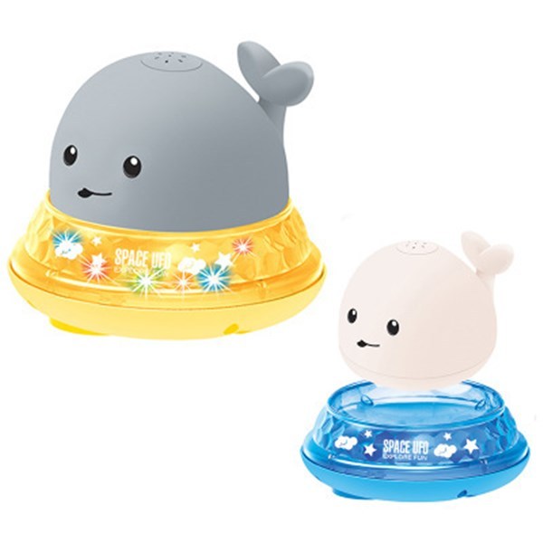 LED Whale Bath Toy – Automatic Spray Water Fountain with Colorful Lights for Babies & Kids