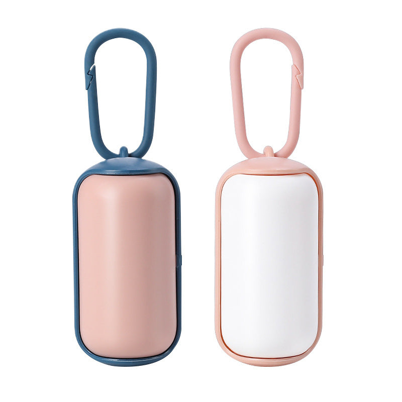 Portable Dog Waste Bag Dispenser – Stylish Leak-Proof Poop Bag Holder with Clip