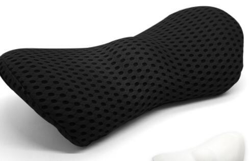 Almohada cervical ergonómica de espuma viscoelástica: cojín de apoyo para coche y oficina para aliviar el dolor y brindar comodidad