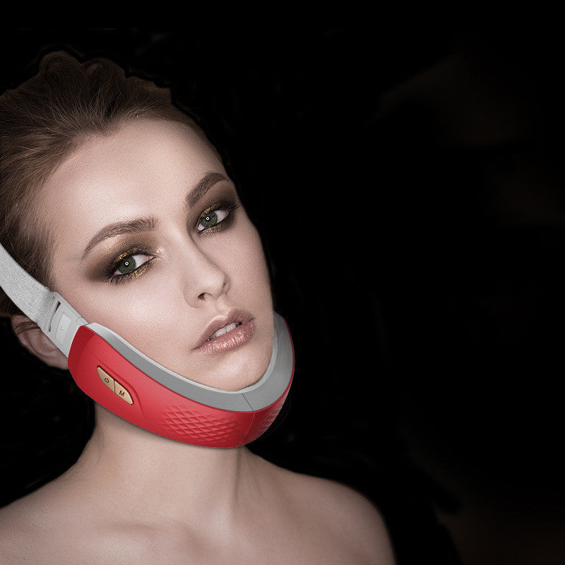 Facial Lifting & Neck Firming Device – Red Light Beauty Massager