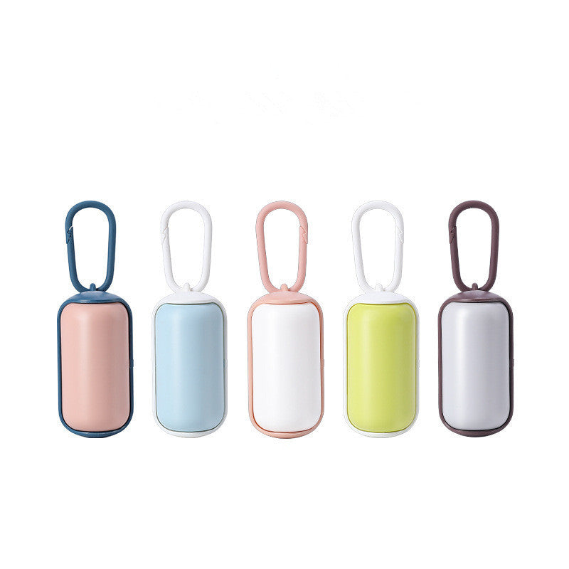 Portable Dog Waste Bag Dispenser – Stylish Leak-Proof Poop Bag Holder with Clip