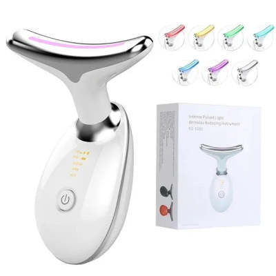 LED Neck & Face Wrinkle Remover – Skin Tightening & Lifting V-Shaped Beauty Device